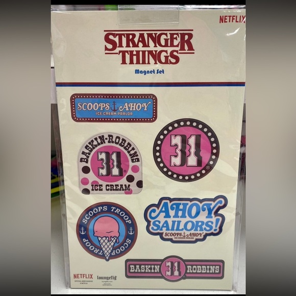 Loungefly Art Stranger Things Scoops Ahoy Baskin Robbins Loungefly